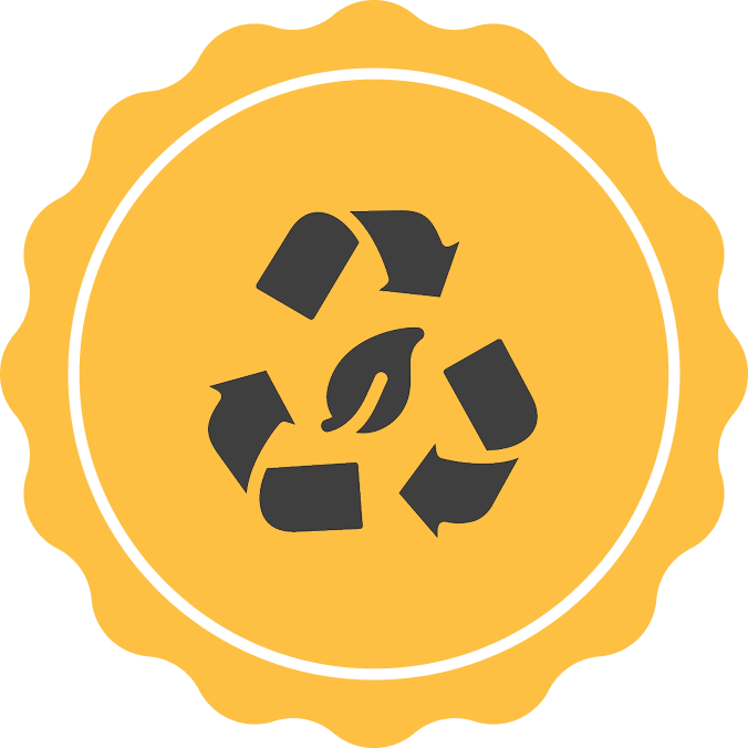 Recyclable Packaging Materials icon.
