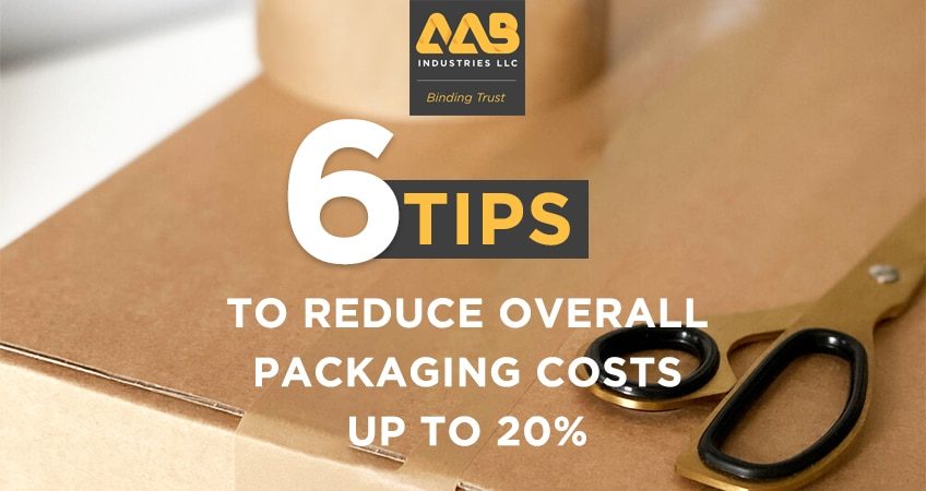 How to reduce packing costs using AAB Packing materials.