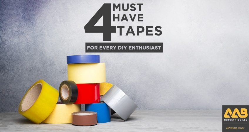 4 must-have tapes for every DIY enthusiast