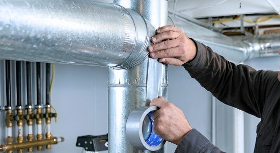 Aluminum Tape For HVAC Optimization and Insulation at AAB.