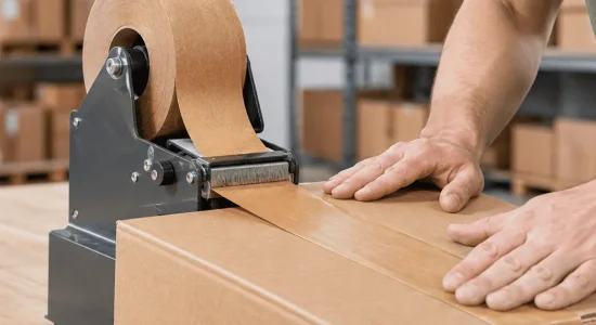 Eco Friendly Water-Activated Adhesive Tape – The future of smart, sustainable packaging.