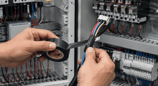 Transforming the Electrical Industry The Impact of Pressure-Sensitive Tape.